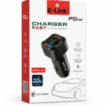 Car Adapter Q2 Type C + USB ports