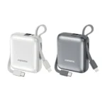 PX 115 Foneng Mini Dual Cable 10000mAh Power Bank - Image 2