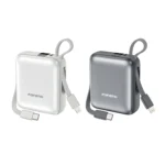 PX 115 Foneng Mini Dual Cable 10000mAh Power Bank - Image 2