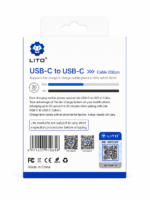 LITO USB-C to USB-C Fast Charging Cable – 2m - Image 2