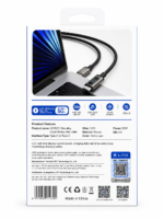 LITO 60W Type-C to Type-C Fast Charging Cable with LED Digital Display – 1m - Image 2