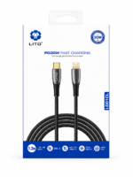 LITO 30W Type-C to Lightning Braided Fast Charging Cable – 1.2m