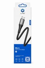 LITO Micro USB Fast Data & Charging Cable – 2.4A Braided Cable - Image 2