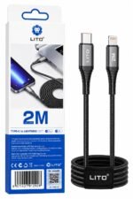 LITO Lightning Fast Data & Charging Cable – 2M Braided Cable - Image 3