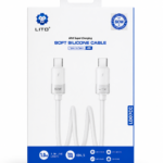 LITO 60W Super Fast Charging Type-C to Type-C Soft Silicone Cable – 1m