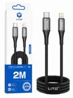 LITO Lightning Fast Data & Charging Cable – 2M Braided Cable