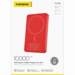 FONENG PX156 10000mAh Magnetic Wireless Charging Power Bank – 20W PD