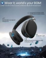 Lito LE05 Bluetooth Headset – Wireless Over Ear Headphones With Hi-Fi Sound And Dual Connection - Image 3